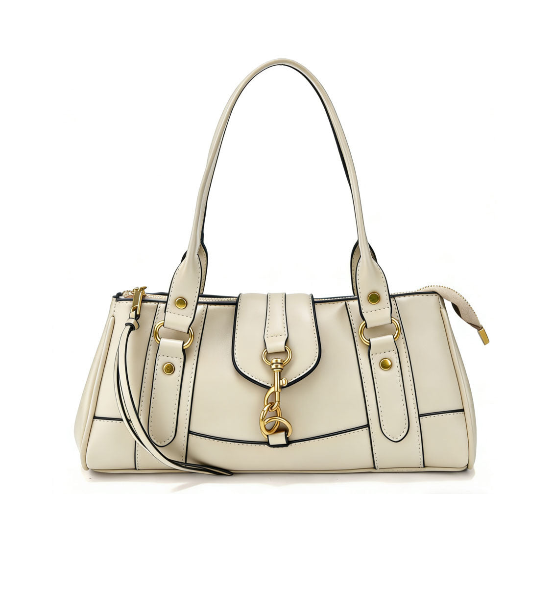 Women's Style Retro Large Capacity High-grade Underarm Trendy Bags