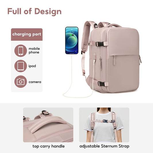 Women's & Men's Short-distance Large Capacity Commuter Inch Computer Backpacks