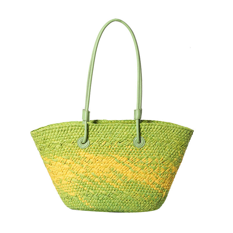 Large Capacity Straw Simple Portable Natural Bags