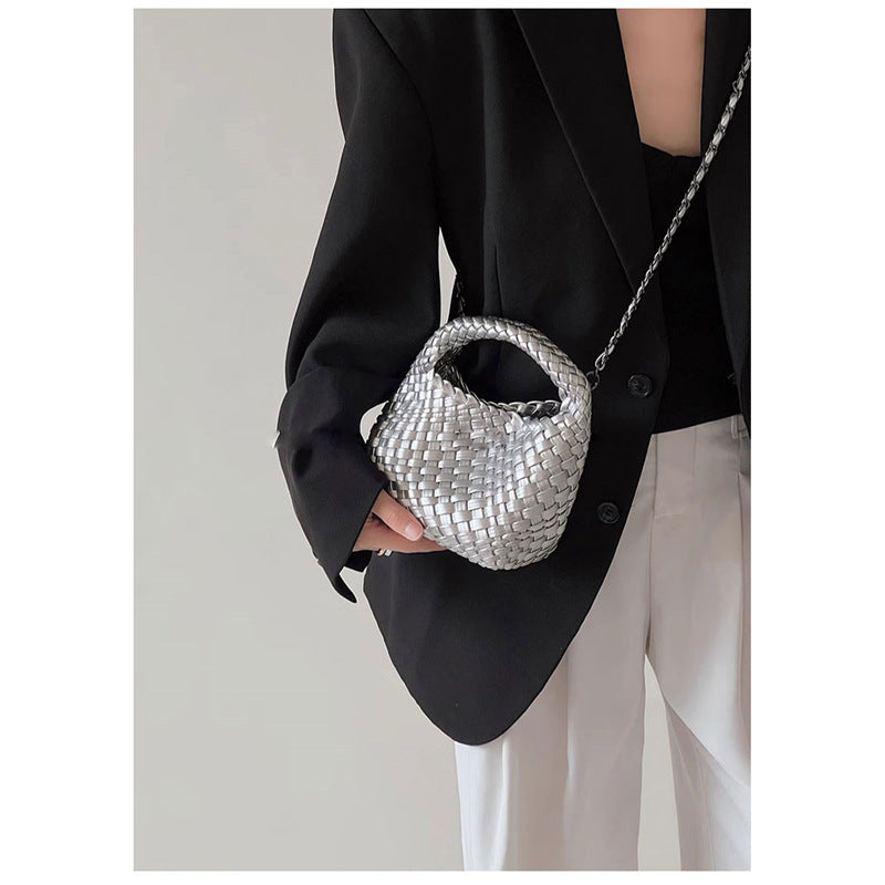 Women's Hand-woven Versatile High-grade Mini Cross Body Women's Handbag