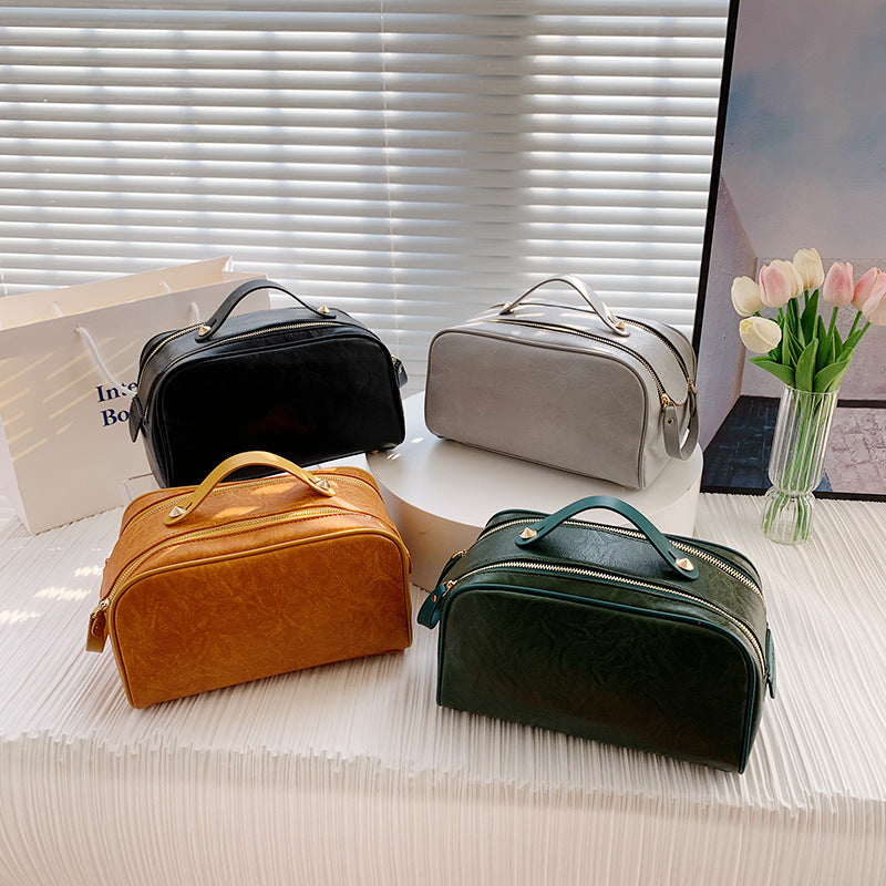 Mother Female When Portable Storage Large Capacity Makeup Bag