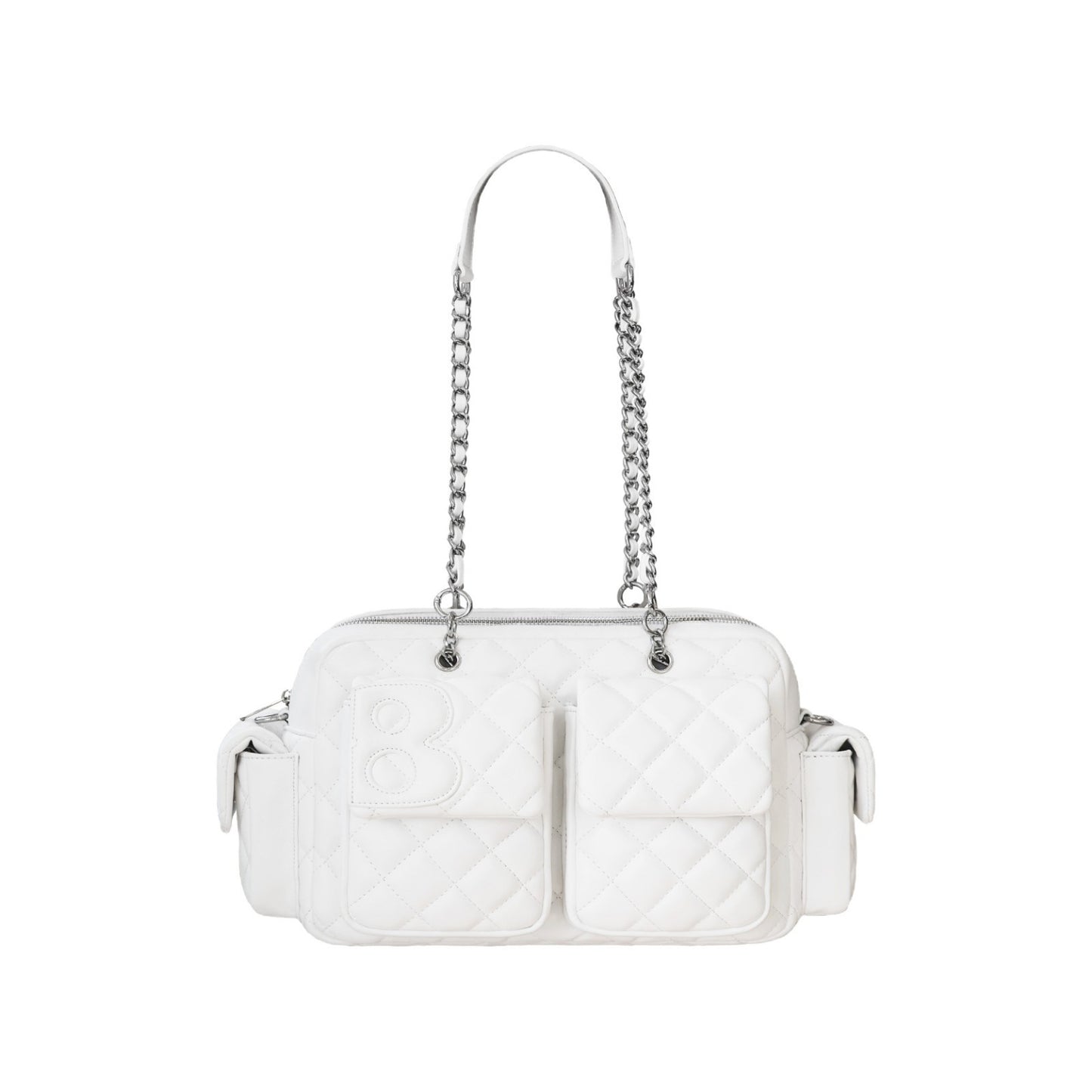 Large Capacity Simple Commute Rhombus Retro Women's Shoulder Bag