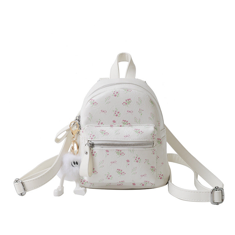 Women's Printed Double Cute Wild Simple Women's Backpack