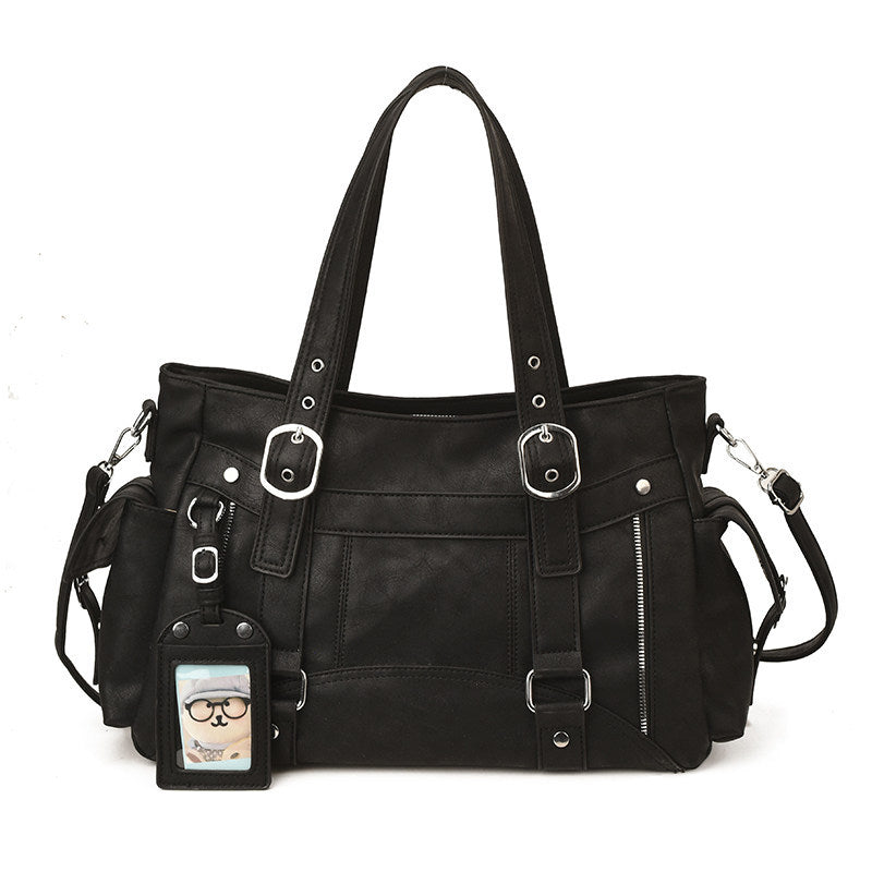 Women's Trendy Retro Design Large Capacity Tote Bag