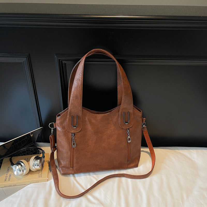 Women's Summer Fashion Large Capacity Totes Big Good-looking Shoulder Bags