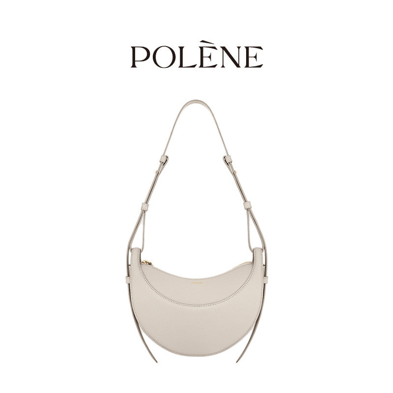 Women's Selenodont Niche Genuine Leather Saddle Fashion Women's Messenger Bag