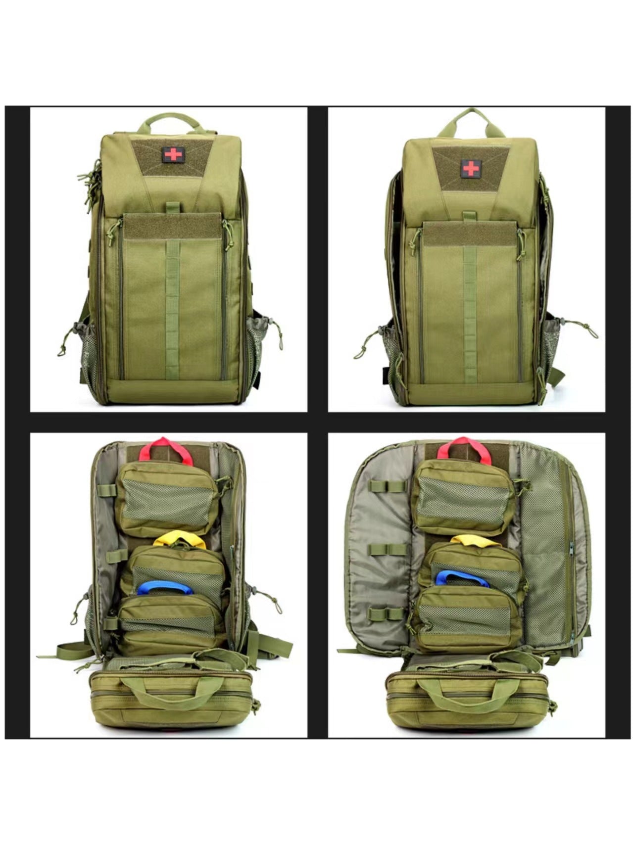 Medical Large Capacity Camping First Aid Multifunctional Mountaineering Backpacks