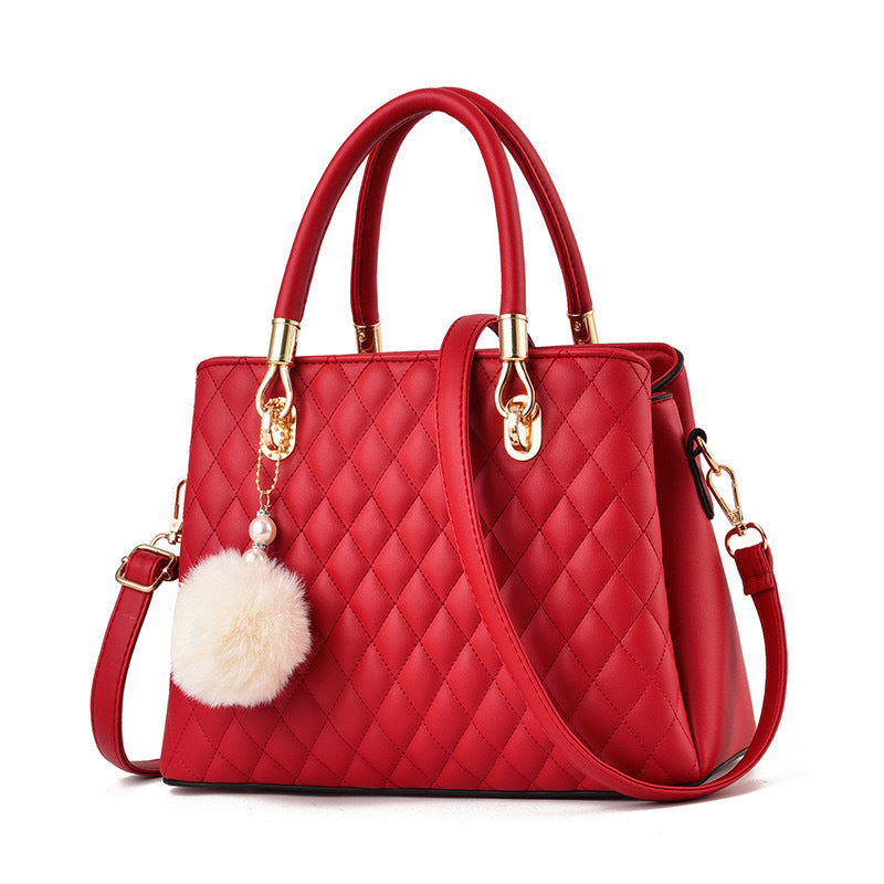 Women's Large Elegant Fashion Embroidery Thread Trendy Women's Handbag