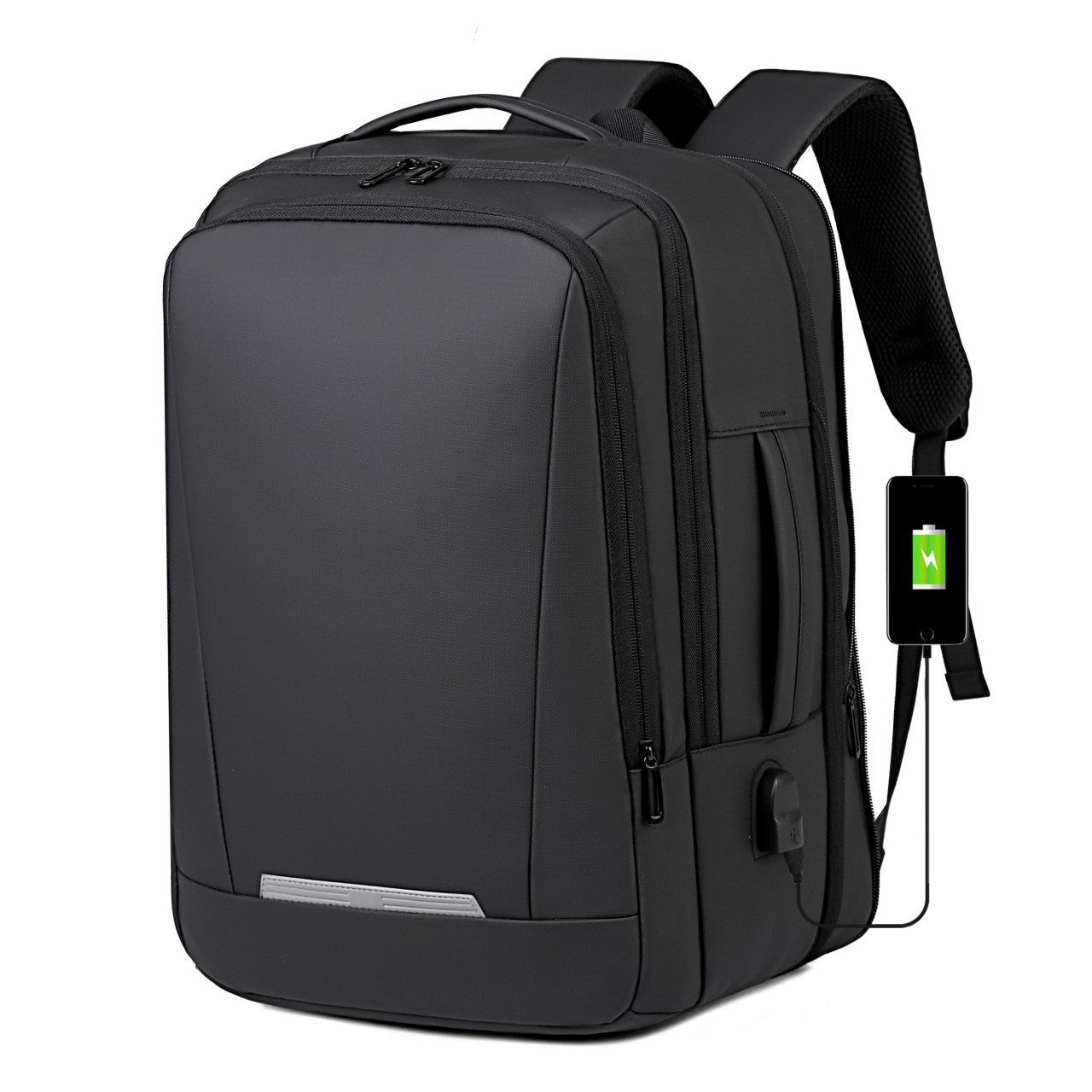 Popular Men's Simple Waterproof Hard-wearing Advanced Business Backpack