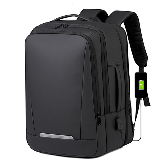 Popular Men's Simple Waterproof Hard-wearing Advanced Business Backpack