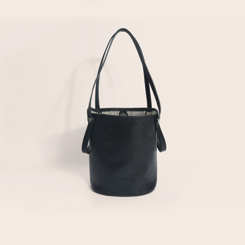 Women's First Layer Vegetable Tanning Leather Retro Bags