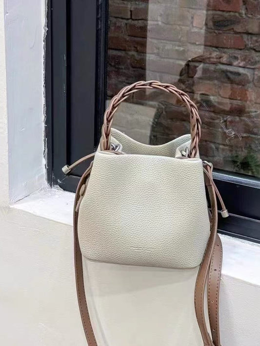 Steamed Pork Dumplings Woven Portable High-grade Bucket Bag