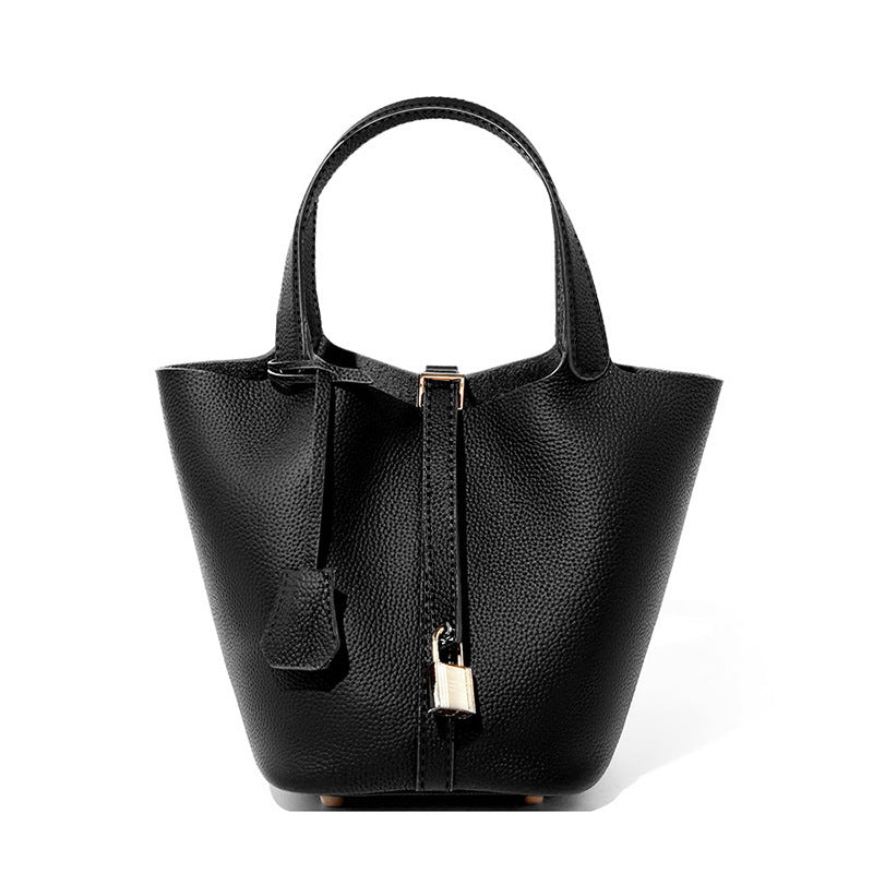 Women's Basket Genuine Leather Mummy Bridal Wedding High Women's Handbag
