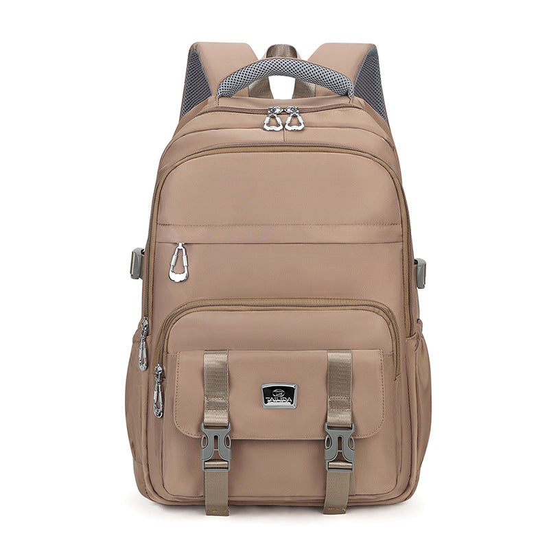 Unisex Large Capacity Simple Solid Color Travel Bags