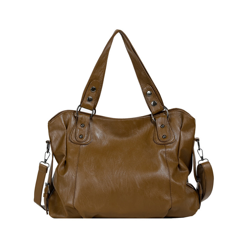 Retro Korean Style Large Capacity Fashion Tote Bag