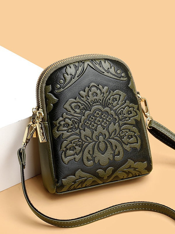 Women's Entry Lux Mom Style Chinese Ethnic Women's Messenger Bag