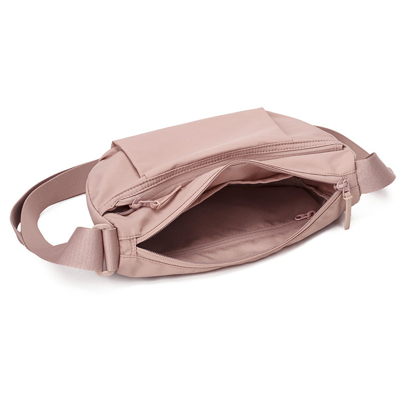 Women's Simple Nylon Cloth Light Luxury Minority Korean Dumplings Large Women's Shoulder Bag