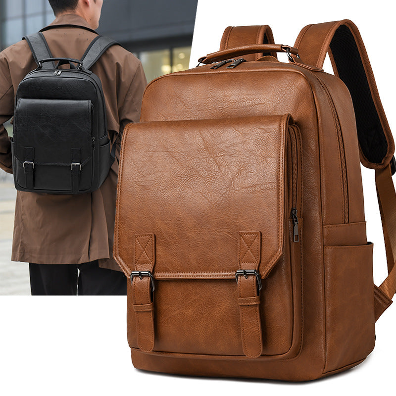 Fashion Trendy Computer Large Capacity Simple Business Backpack