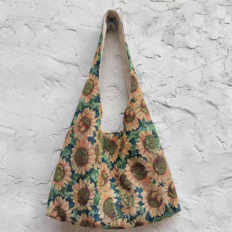 Style Canvas Large Capacity Totes Vintage Tassel Bags