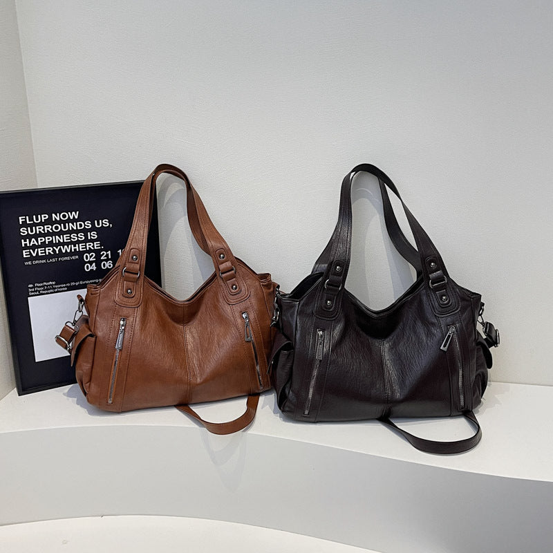 Women's Capacity High-grade Light Luxury Design Sense Niche Tote Bags