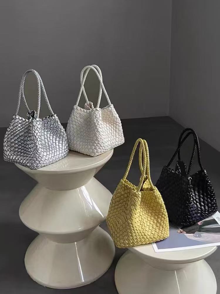 Women's High Sense Niche Hand-woven Vegetable Basket Women's Handbag
