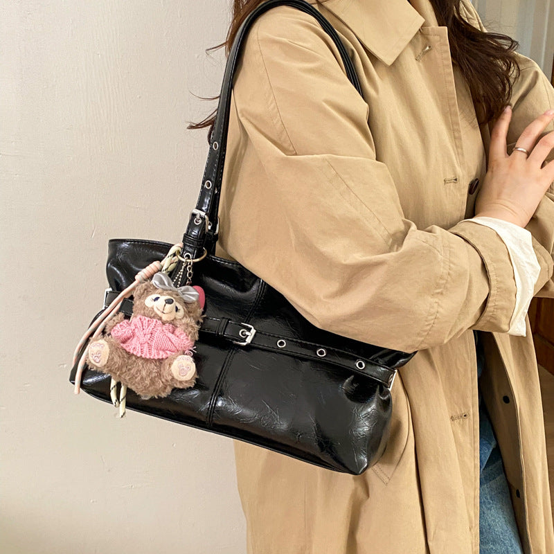 Portable Large Retro Simple Versatile Commuting Bags