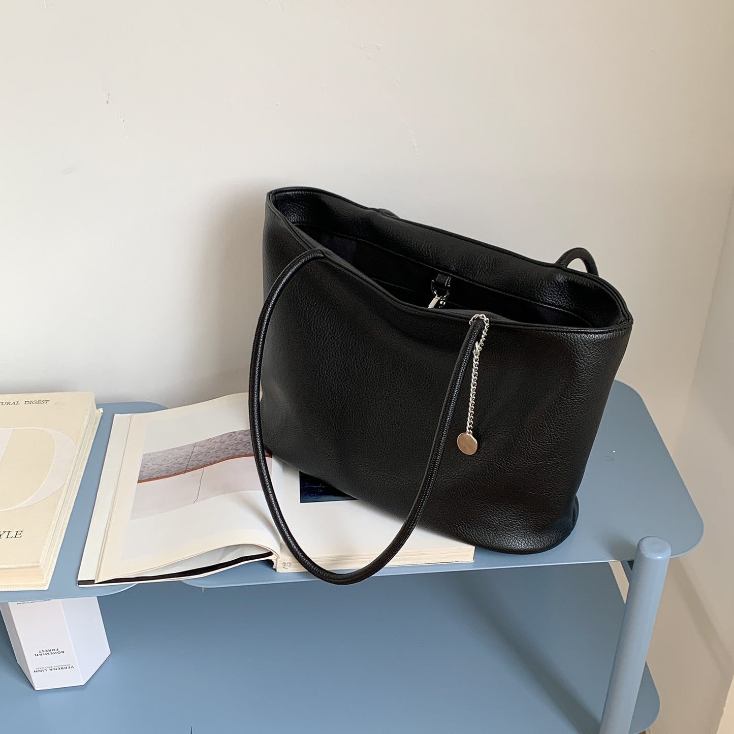 Women's Commute Big Solid Color Fashion Large Shoulder Bags