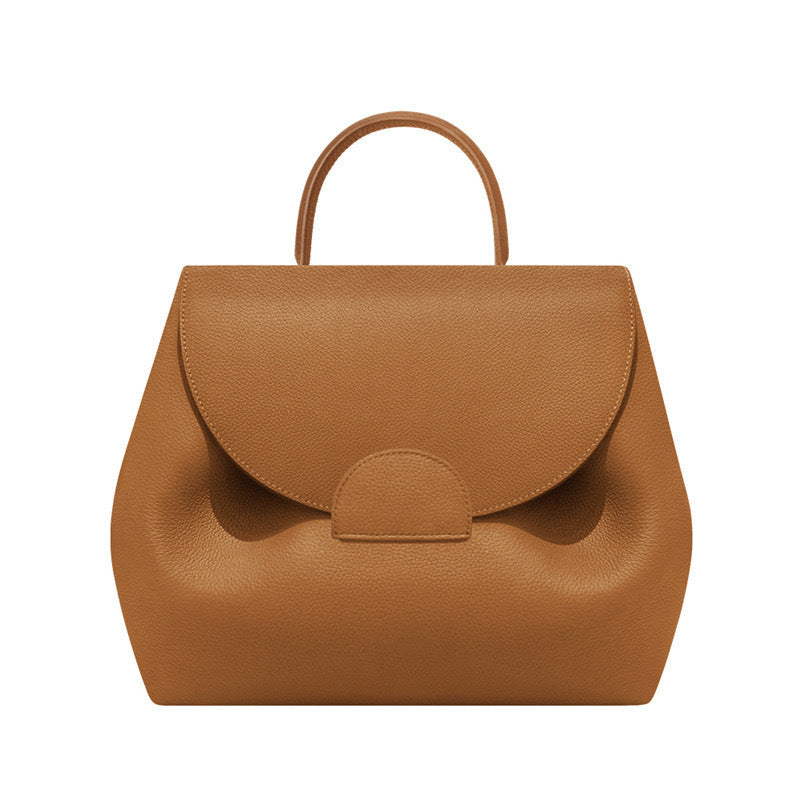 Cool Women's Smiling Face Leather Advanced Women's Messenger Bag