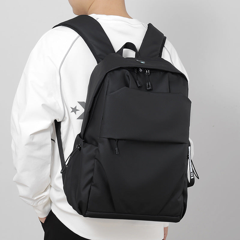 Men's Simple Atmosphere Business Computer Trendy Charging Leisure Backpack