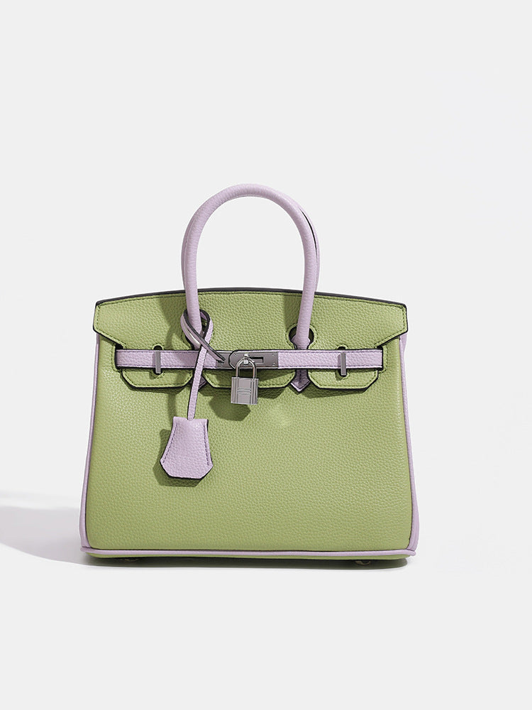 Lychee Pattern Color Matching Single Large Capacity Bags