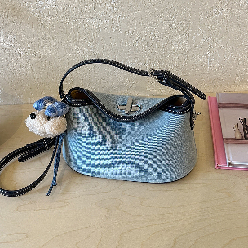 Innovative Women's Denim Design Cloth Carrying Handbags