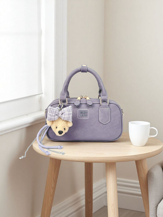 Women's Sweet Fairy Tale Pillow Taro Purple Women's Messenger Bag