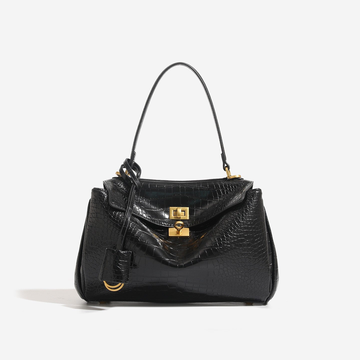 Women's Callie Smooth Calfskin Portable Underarm Commuter Women's Messenger Bag