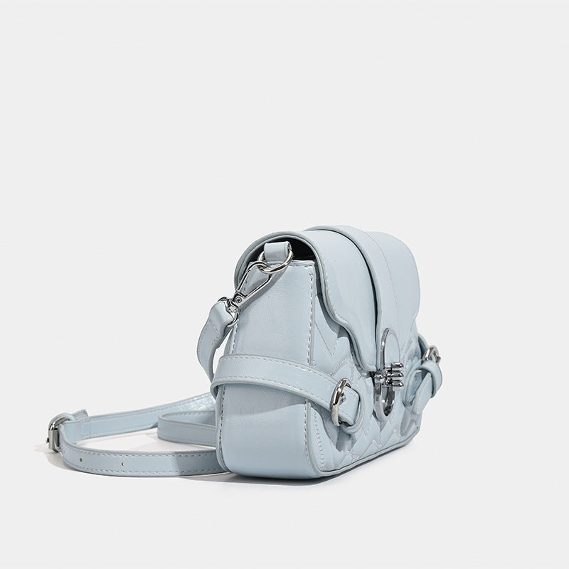 Women's Sweet Cute Hardware Flap Commuter Underarm Bag