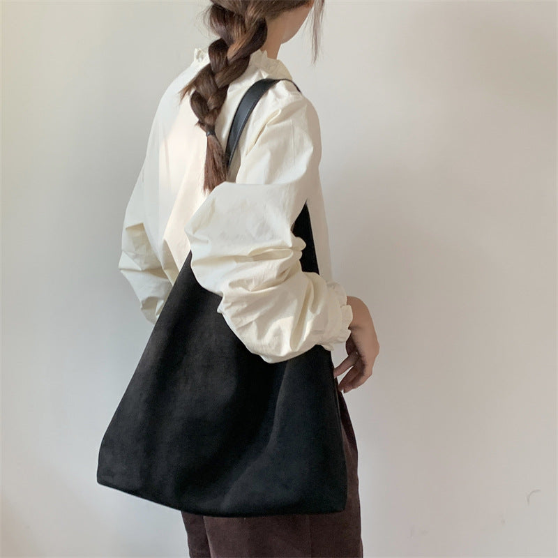 Women's Large Capacity Autumn Fashion Niche Commuter Shoulder Bags
