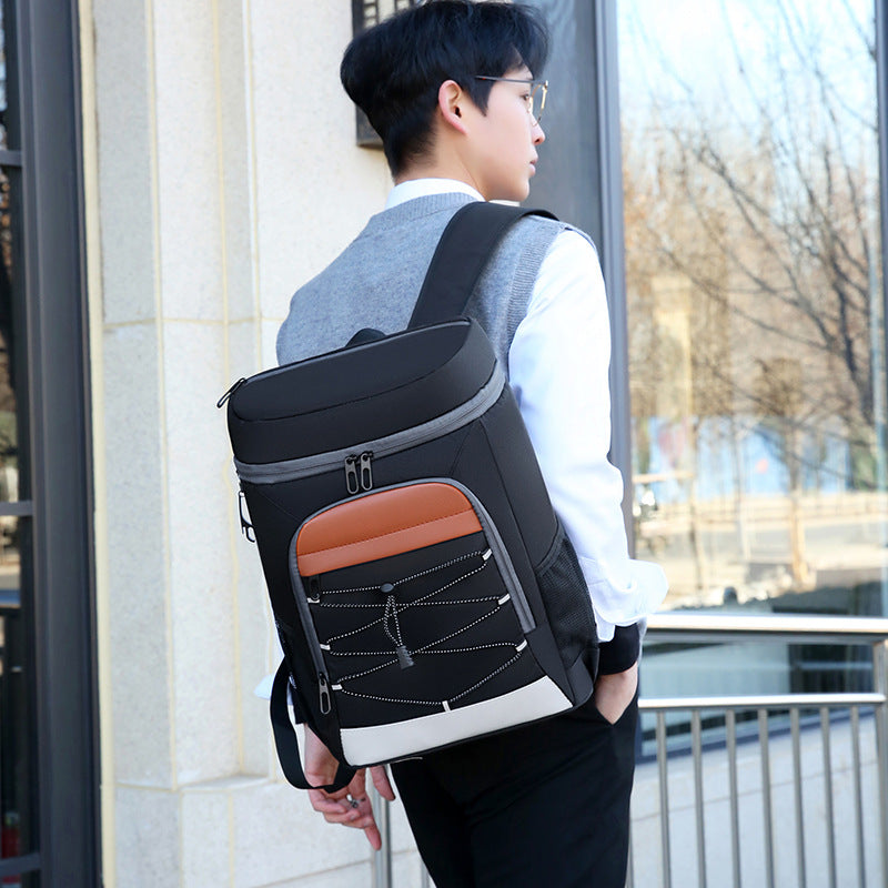 Large Capacity Picnic Beer Oxford Cloth Thickened Sports Backpack