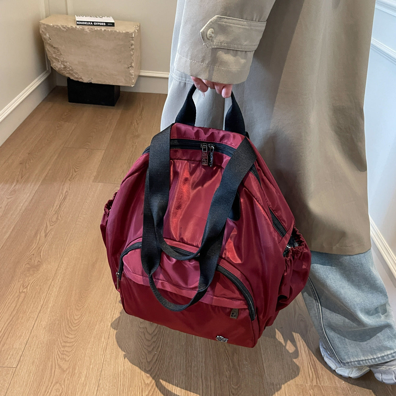 Women's Large Capacity Dry Wet Separation Insulation Layer One Backpacks