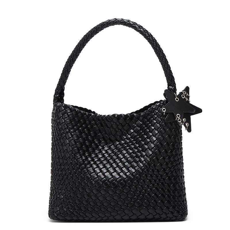 Women's Gun Hand-woven Large Capacity High-grade Idle Style Portable Tote Bags