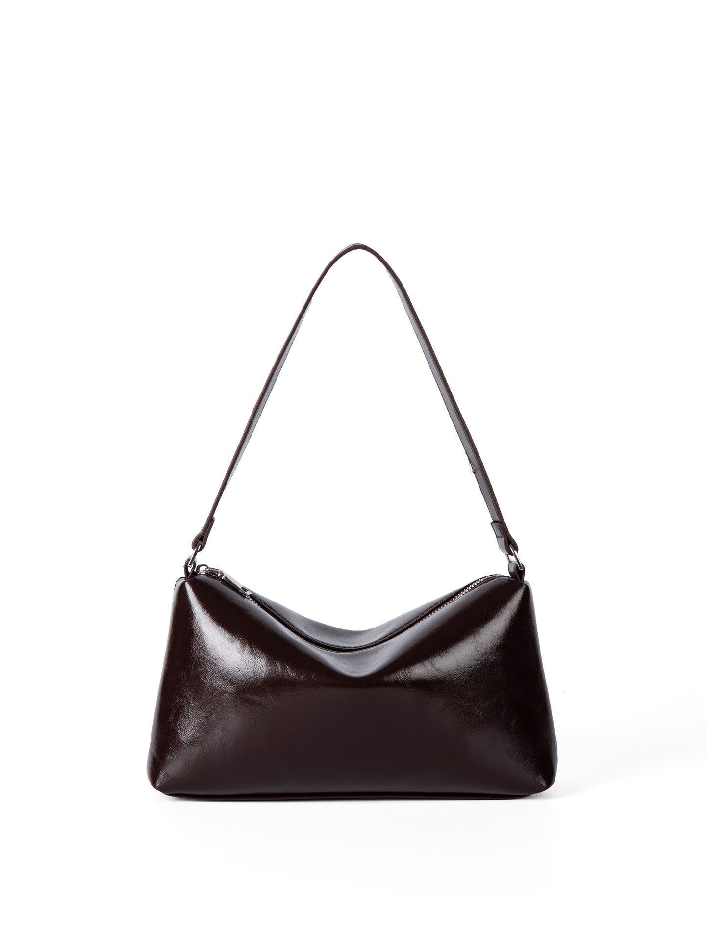 Women's Style Oil Wax Leather Design Portable High Sense Retro Easy Bags