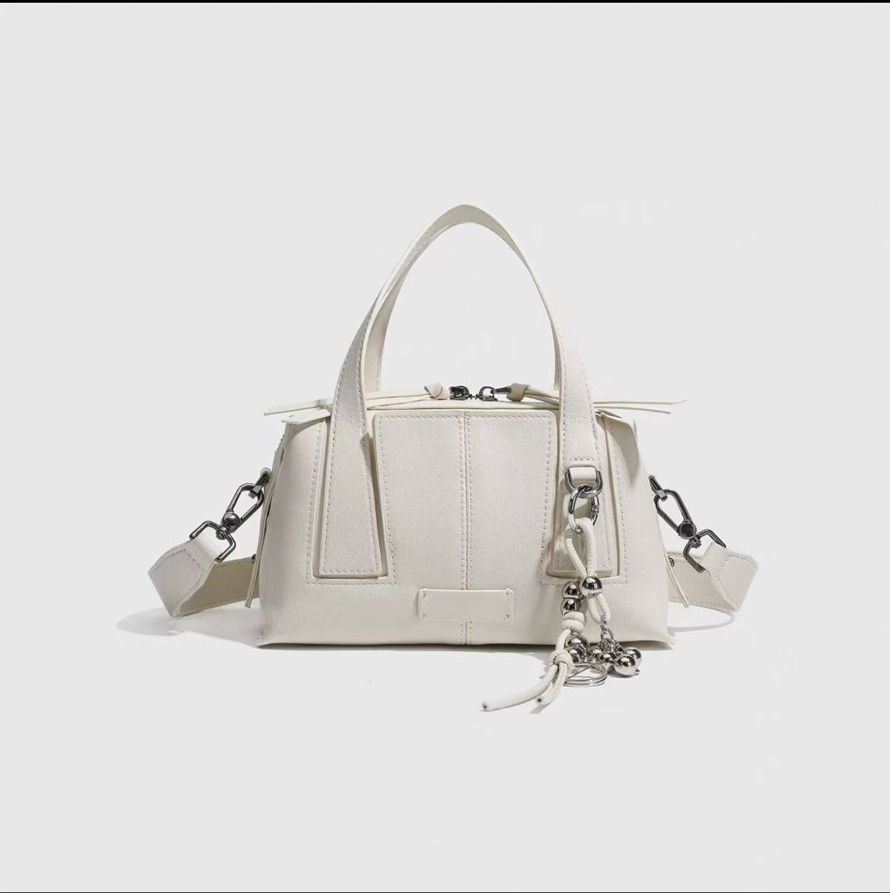 Ear Boston Medium Retro Large Capacity Women's Handbag