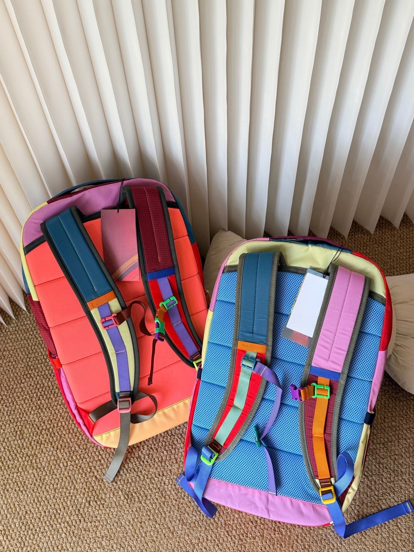 Leisure Versatile Contrast Color Simple Storage Women's Backpack