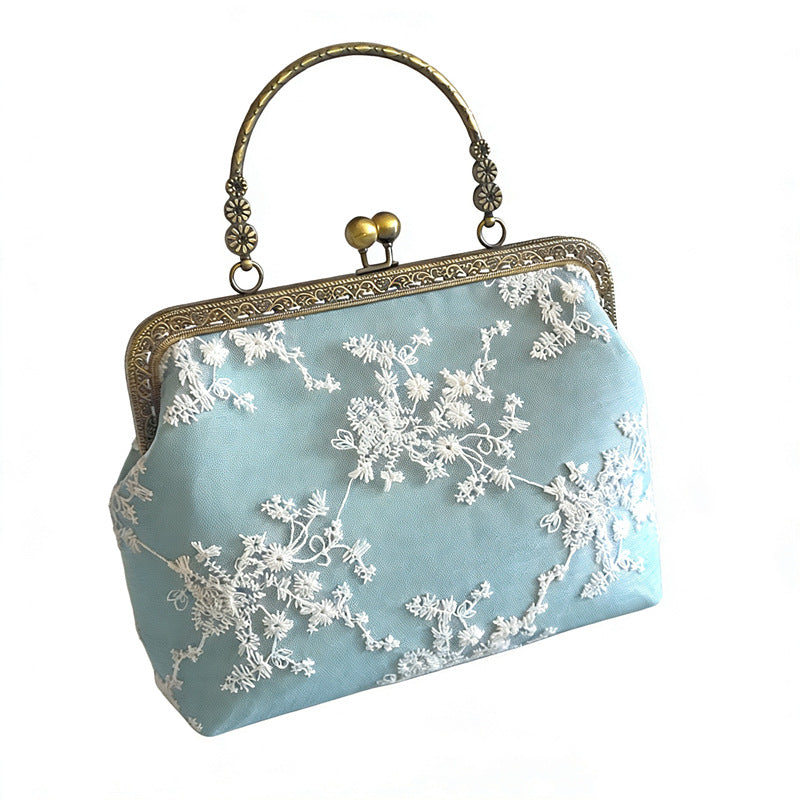 Women's Retro Ethnic With Chinese Cheongsam For Women's Handbag