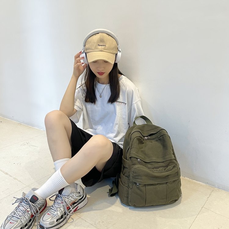 Women's Retro Large Capacity Simple High Fashion Backpacks
