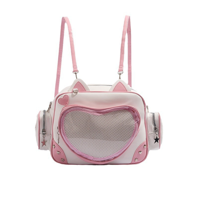 Fashion Cartoon Cute Mechanical Cat Millennium Backpacks