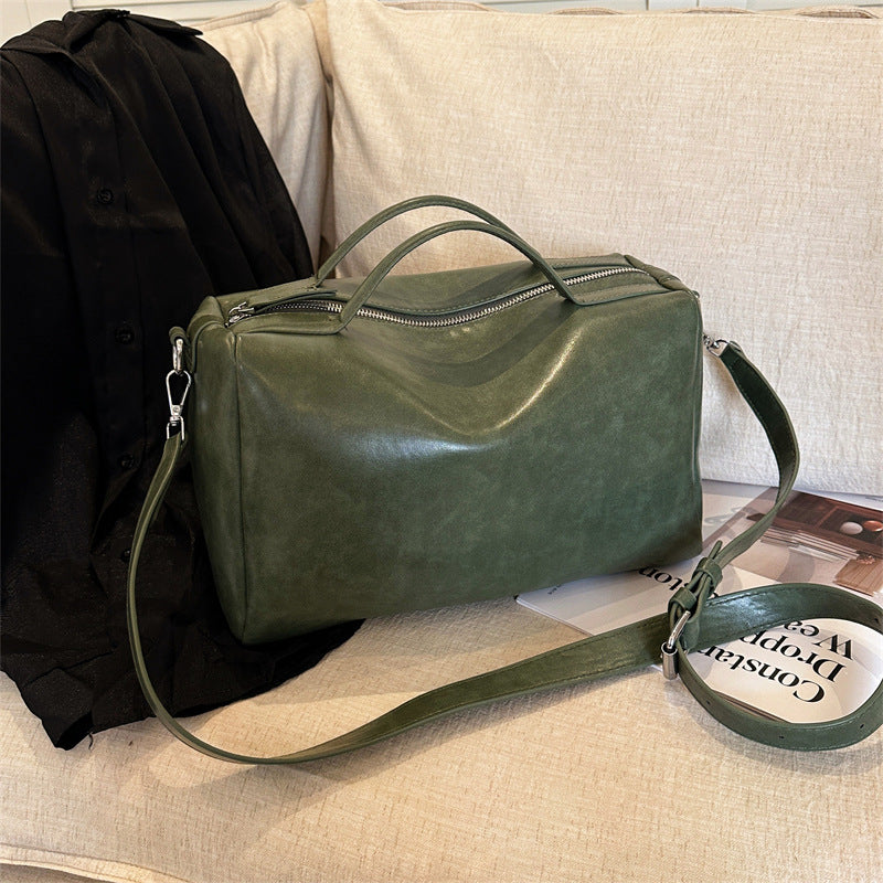 Women's Portable Minority Simple Commuter Wide Strap Bags
