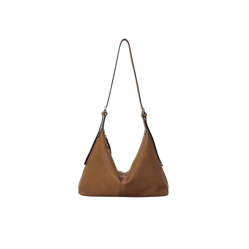 Tanned Calf Skin Classic Commuter Dumpling Underarm Bag
