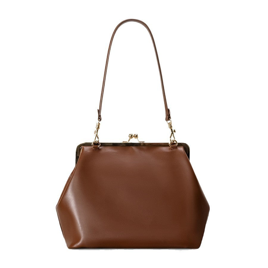 Women's Minority Design Clip Fashion Dinner Large Capacity Straw Handbags