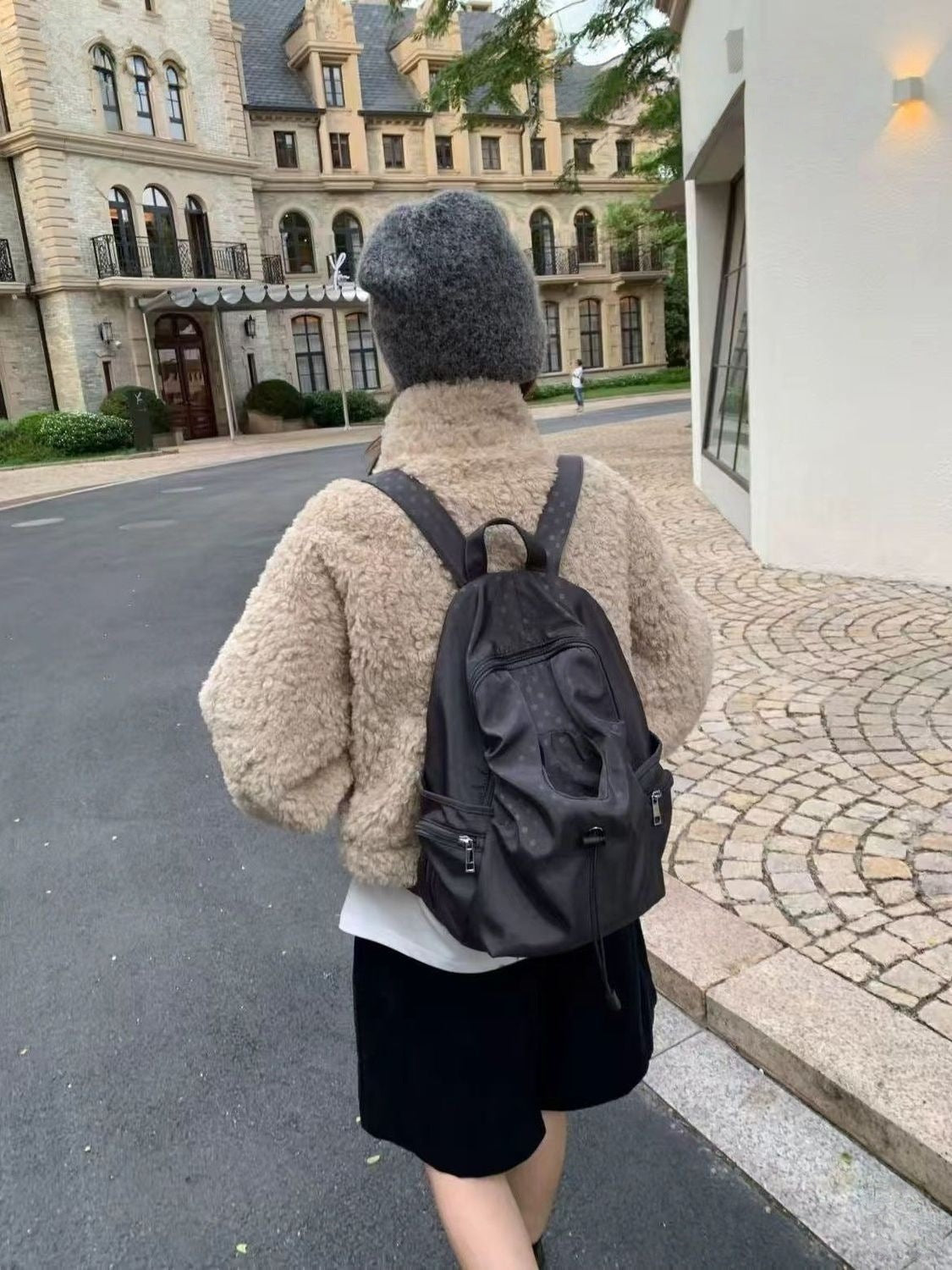 Women's & Men's Niche Polka Dot College High Minimalist Women's Backpack