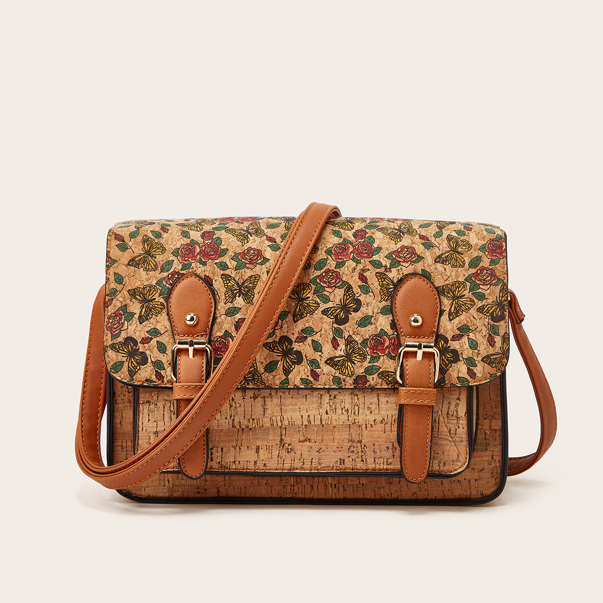 Women's Large Capacity Printed Retro Ethnic Style Women's Messenger Bag