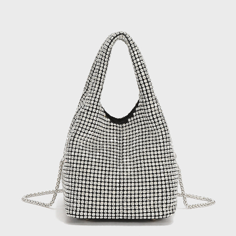 Women's Dinner Fashion Chain Diamond Full Portable Bags